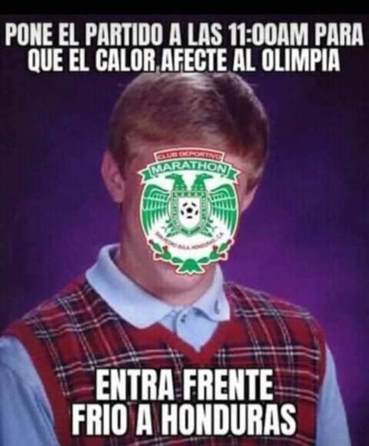 Olimpia es campeón y los memes destrozan al Marathón de Vargas ¡y también a Motagua!