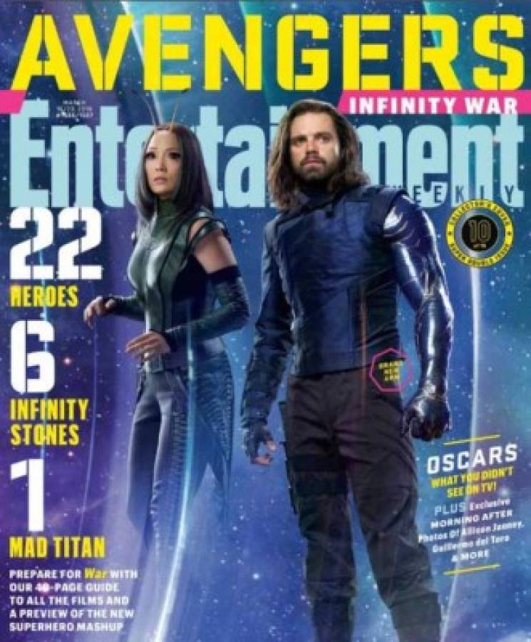 La revista Entertainment Weekly revela los posters oficiales de Avengers: Infinity War