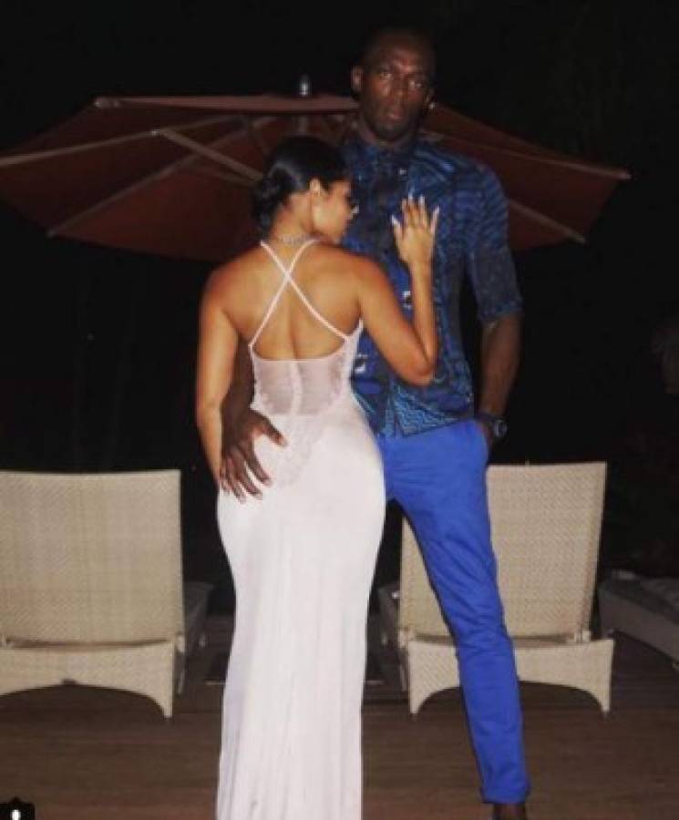 Las vacaciones ardientes y de lujo de Usain Bolt con su novia en un yate