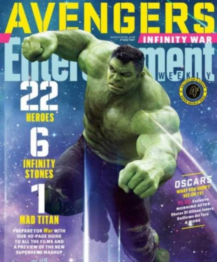 La revista Entertainment Weekly revela los posters oficiales de Avengers: Infinity War