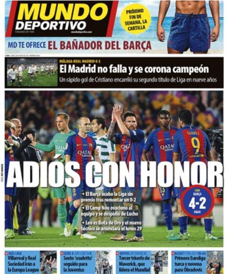 Lo que dice la prensa internacional sobre el título de Liga del Real Madrid