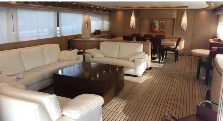 Así es “Pitina”, el lujoso yate que ha puesto en venta Florentino Pérez, presidente del Real Madrid