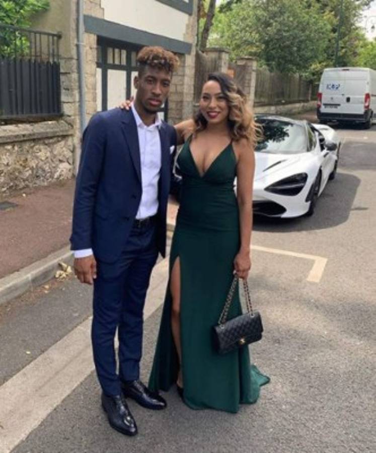Así es Sabrajna, la discreta novia de Kingsley Coman, el crack que le dio la Champions al Bayern Múnich