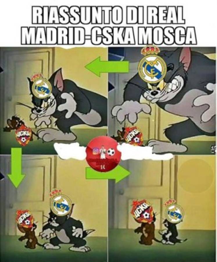 MEMES: Destruyen al Real Madrid tras ser goleados por el CSKA en la Champions