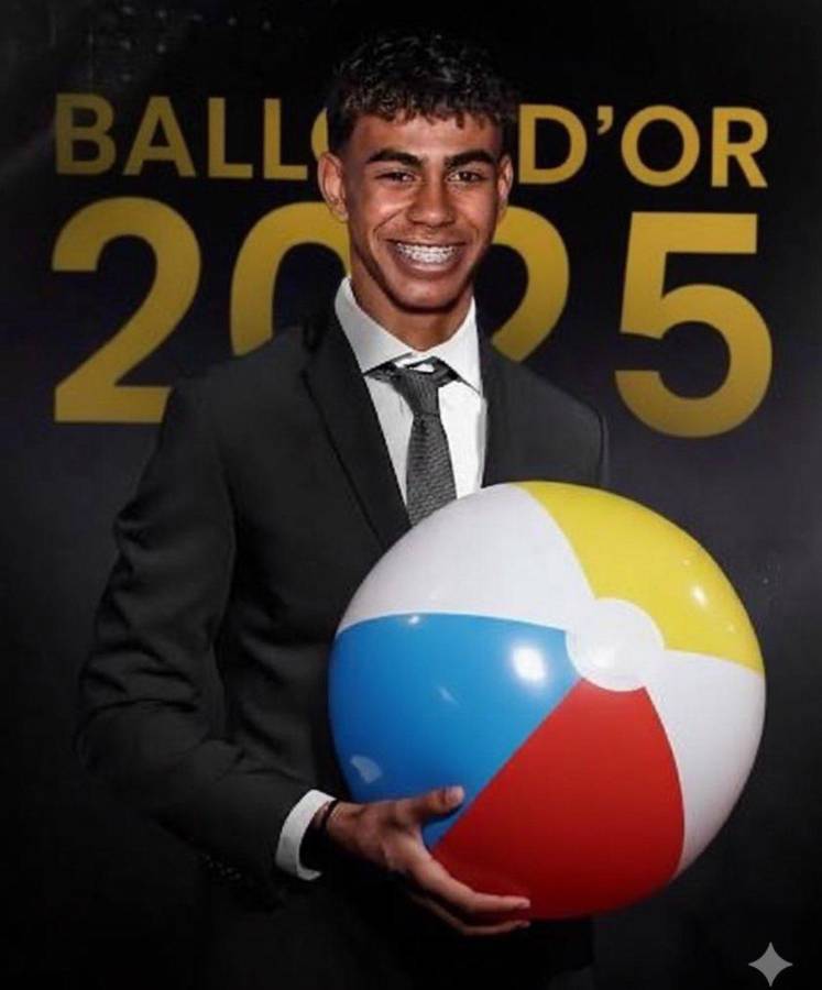 Yamal recibe las peores burlas tras perder el Balón de Oro 2025, Vinicius no se salva y Dembélé hondureño es protagonista