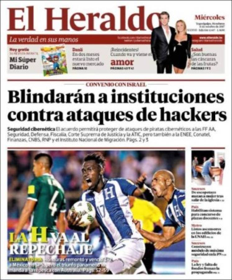 ¡EMOTIVAS! Así amanecieron las portadas tras disputarse la última fecha para Rusia 2018