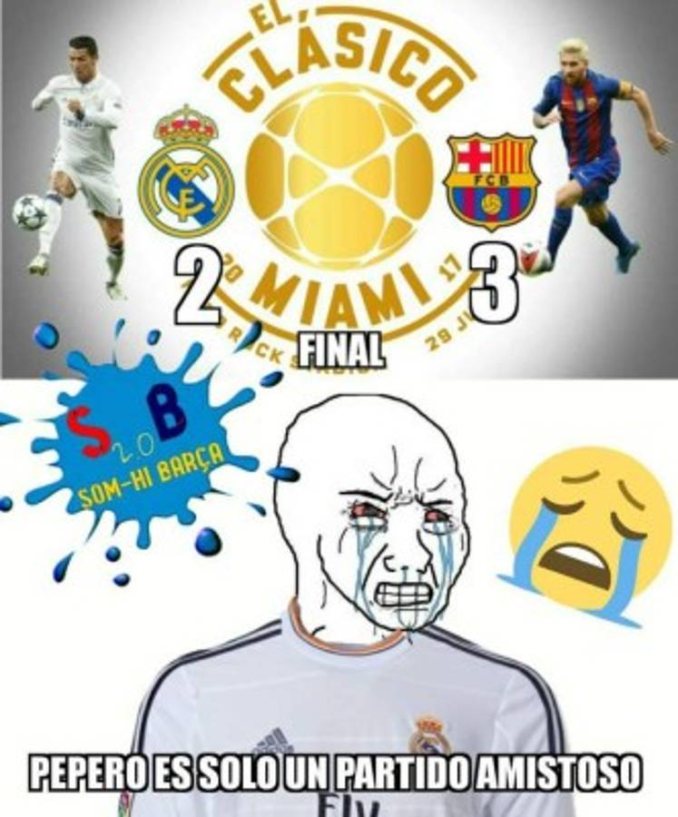 Terribles memes contra Neymar dejó el triunfo del Barcelona ante Real Madrid