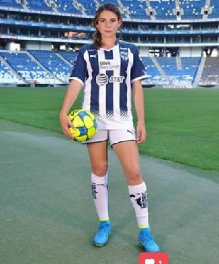 Pamela Verdirame, la guapa goleadora del Monterrey