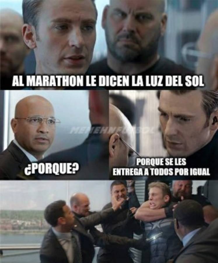 Humillan a Marathón con memes tras la paliza ante el Portland en la Concachampions