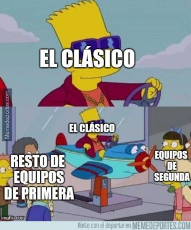 Sin Messi ni CR7: Los divertidos memes previo al clásico Barcelona-Real Madrid