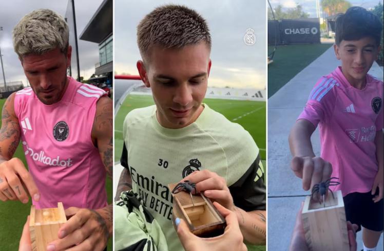 El Halloween de los cracks: Cristiano Ronaldo se lleva un susto, el cumpleañero del Barça y un aterrador Vinicius