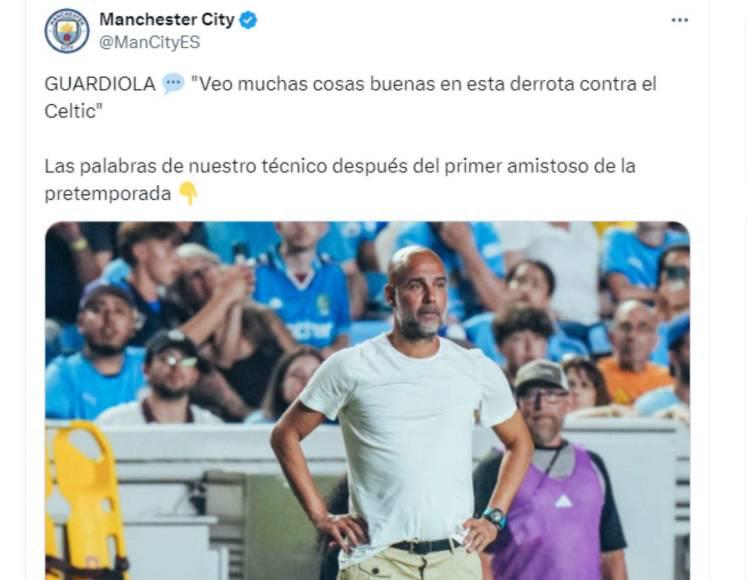 Así reaccionó la prensa tras el gol de Luis Palma al Manchester City y la maldición de Pep Guardiola luego del amistoso