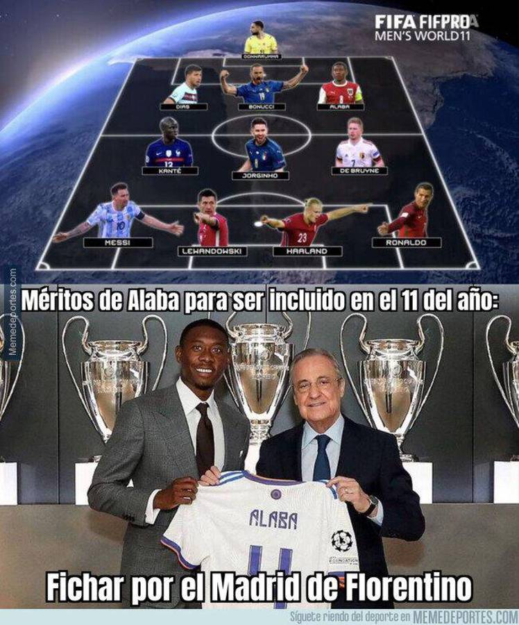 Los memes que no has visto de los Premios The Best donde no perdonan a Messi ni a Cristiano Ronaldo