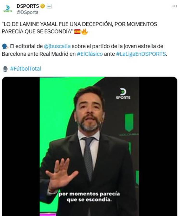 Soria explota y apuntan contra Lamine Yamal por la caída del Barcelona ante Real Madrid: Se escondía; no se puede con la mafia