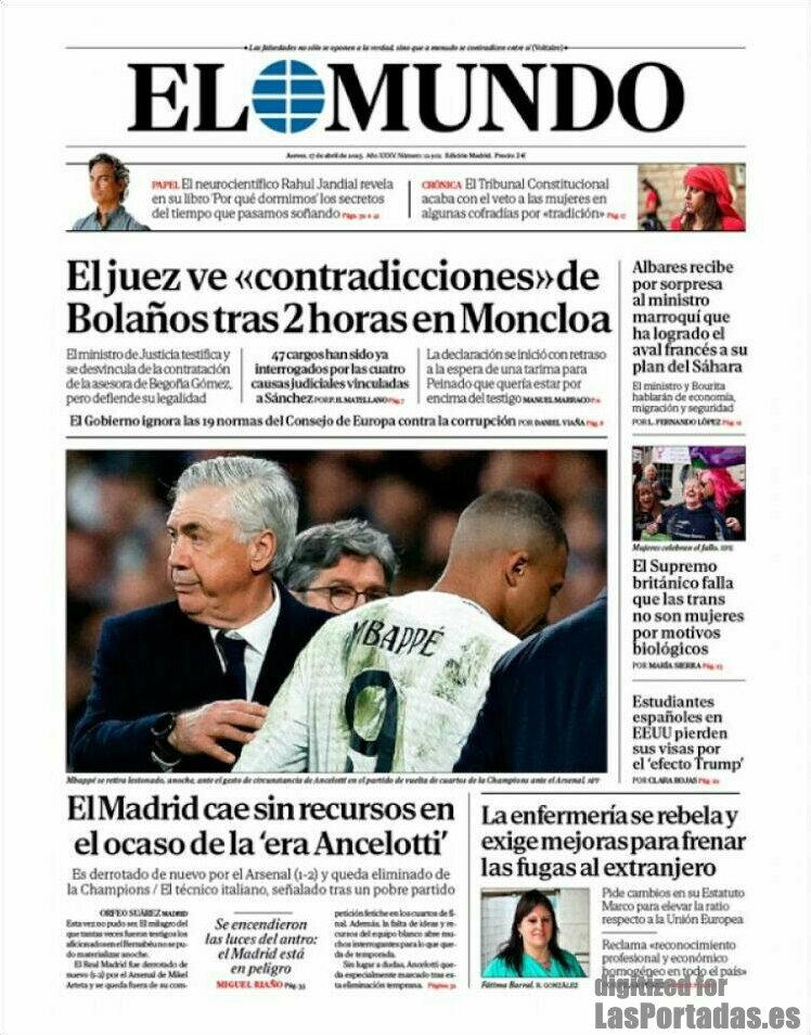 Prensa catalana se divierte por la caída del Real Madrid en Champions: Hasta pronto; desnudaron sus vergüenzas
