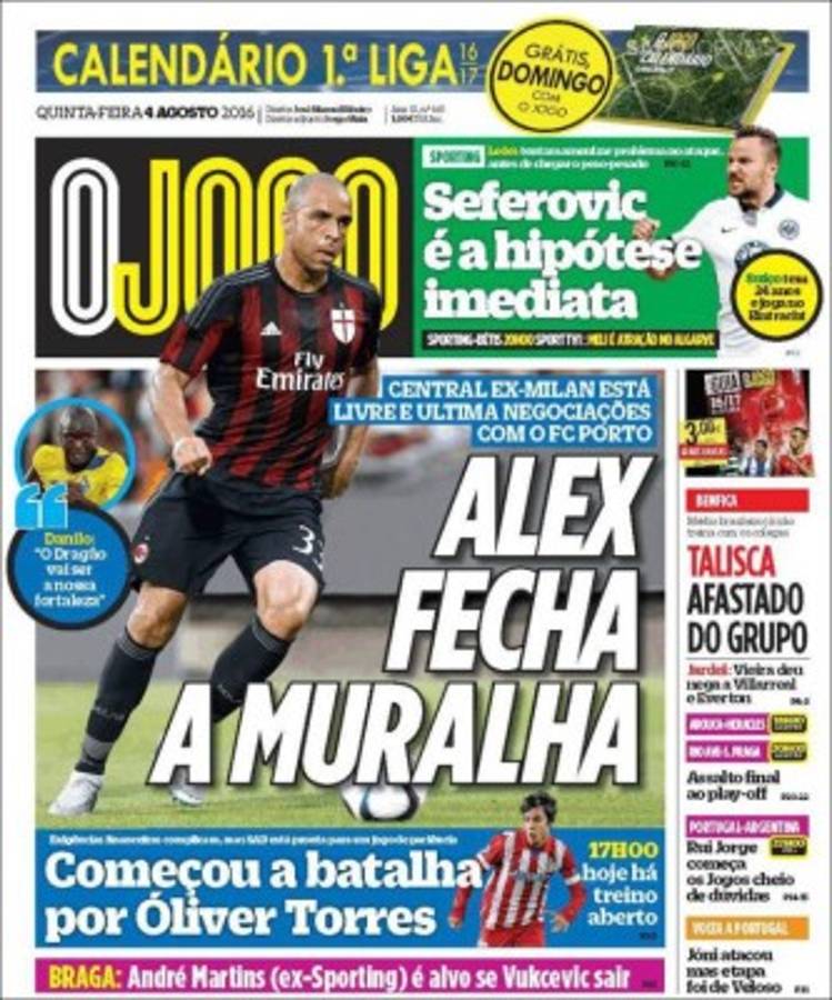 Las portadas deportivas más importantes en el mundo de este jueves 04 de agosto