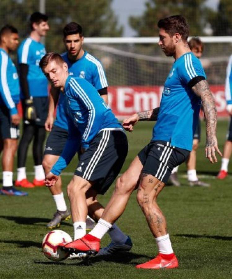 ¡Cero sonrisas! Así fue el último entrenamiento del Real Madrid tras la debacle   