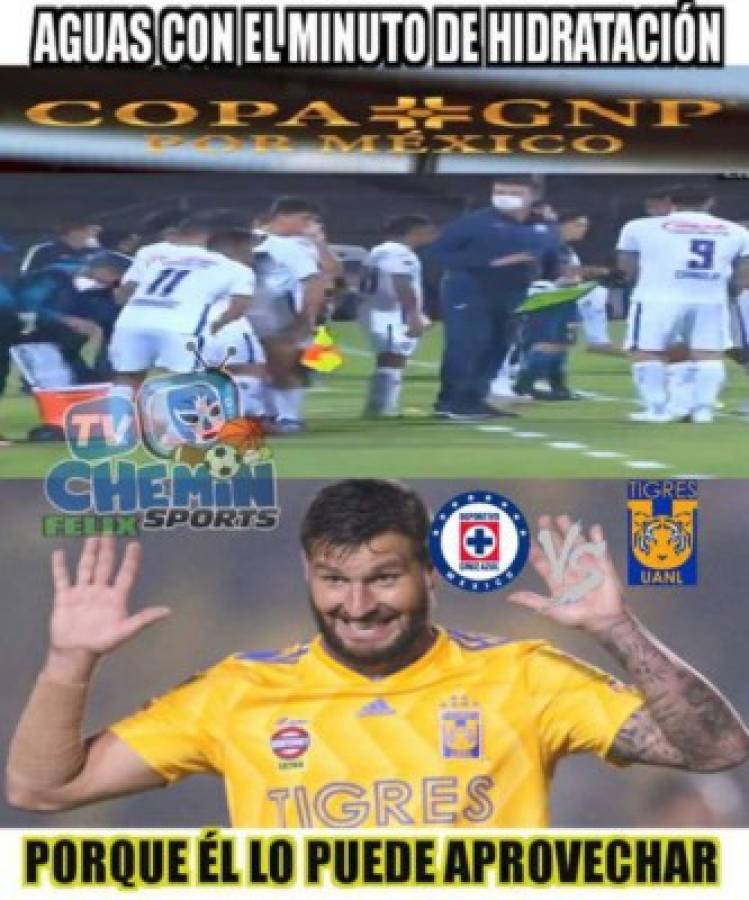 Los memes despedazan a Tigres tras ser eliminados por Cruz Azul: Gignac, la víctima favorita