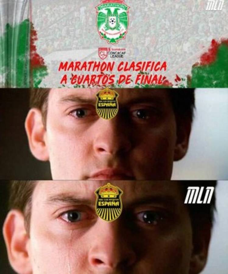 Los jocosos memes del pase de Marathón en Liga Concacaf, destrozan a Real España