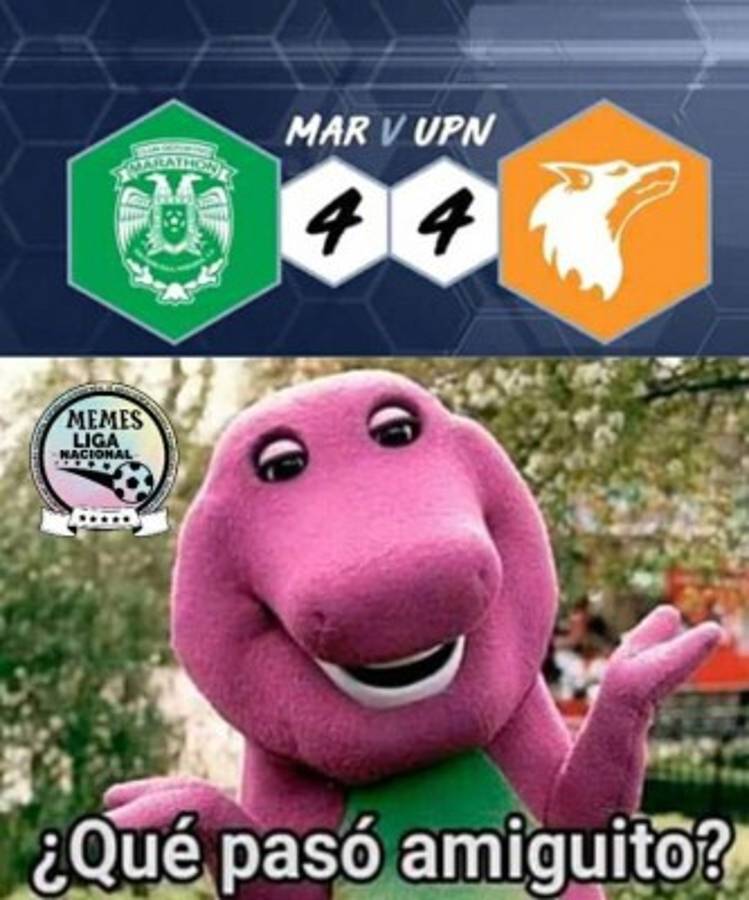 Los memes destrozan al Motagua tras caer en el clásico ante Olimpia en Comayagua