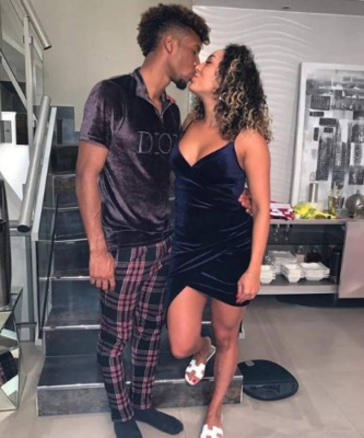 Así es Sabrajna, la discreta novia de Kingsley Coman, el crack que le dio la Champions al Bayern Múnich