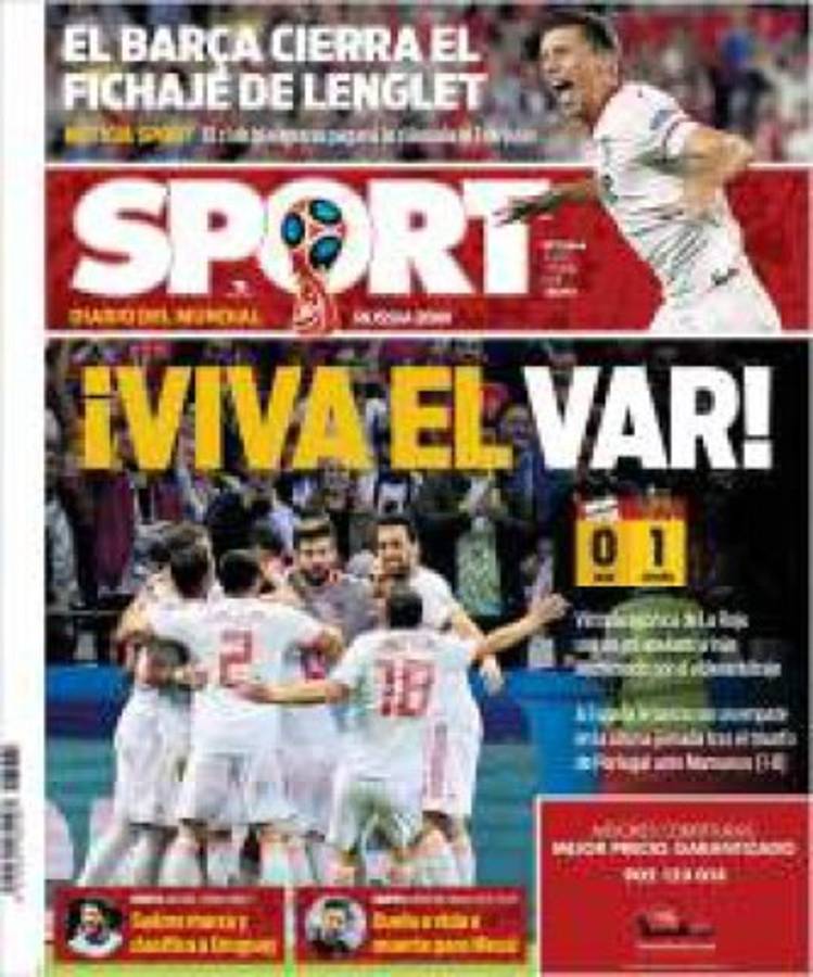 PORTADAS: Halagos a Cristiano Ronaldo y críticas para España