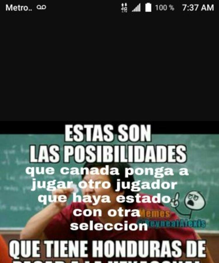 ¡Qué feos memes! Así destruyen a Honduras por tres puntos que nos regaló Concacaf
