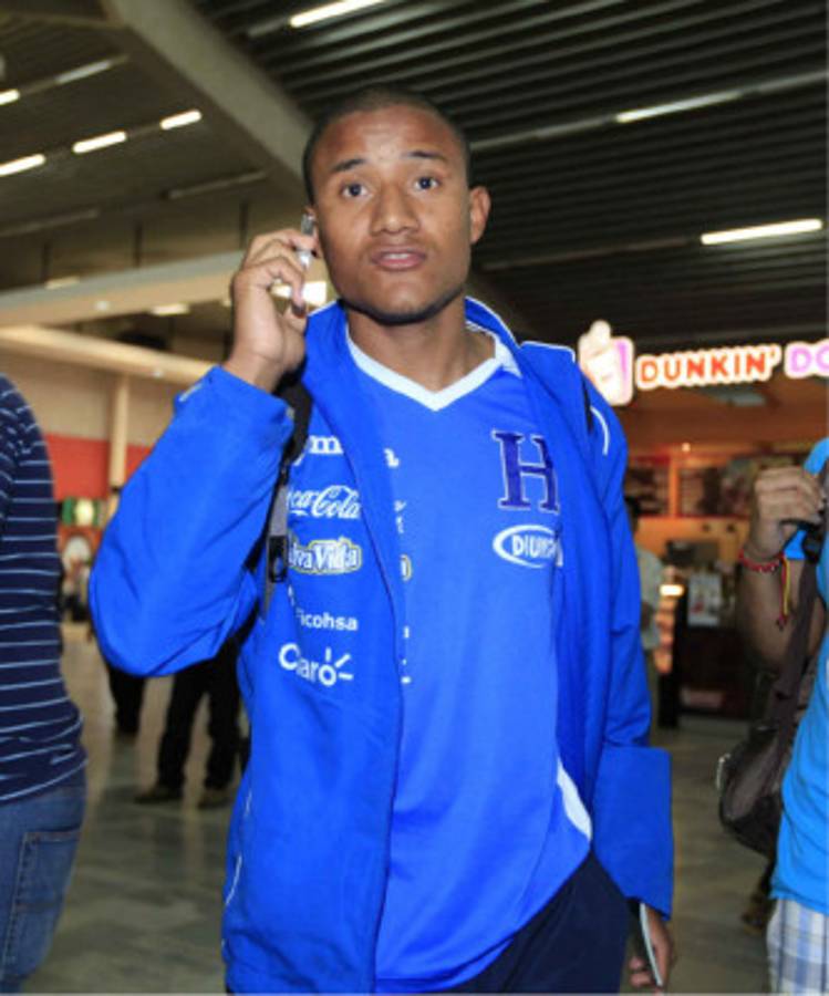 La Selección Nacional de Honduras arribó pensando EUA.