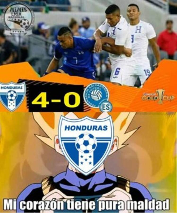 Con crueles memes despiden a Honduras de la Copa Oro pese a la paliza a El Salvador
