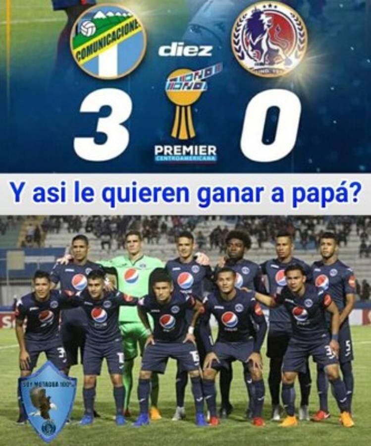 Los memes destrozan a Olimpia luego de perder ante Comunicaciones