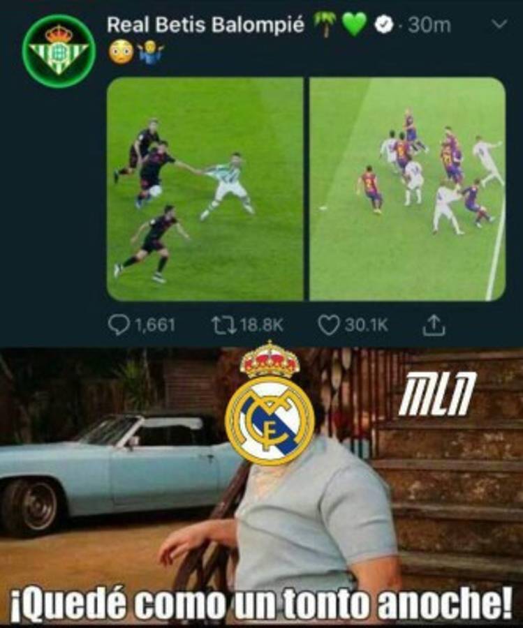 Los memes destruyen al VAR y al Barcelona tras perder en el clásico ante el Real Madrid