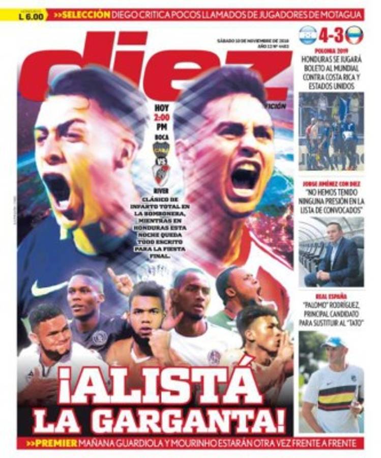 PORTADAS: El clásico Boca-River se robó los titulares del mundo