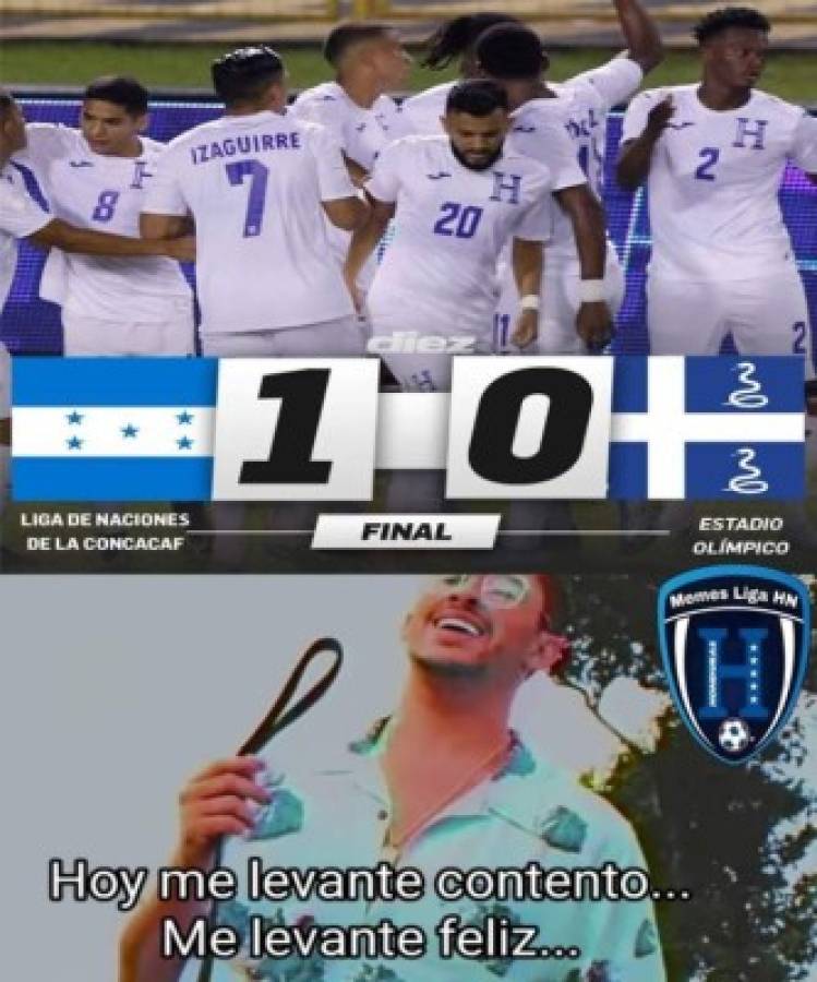 ¡Imperdibles! Los crueles memes que dejó el triunfo de Honduras por 1-0 ante Martinica