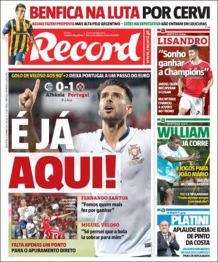 Las portadas de los diarios más importantes en el mundo