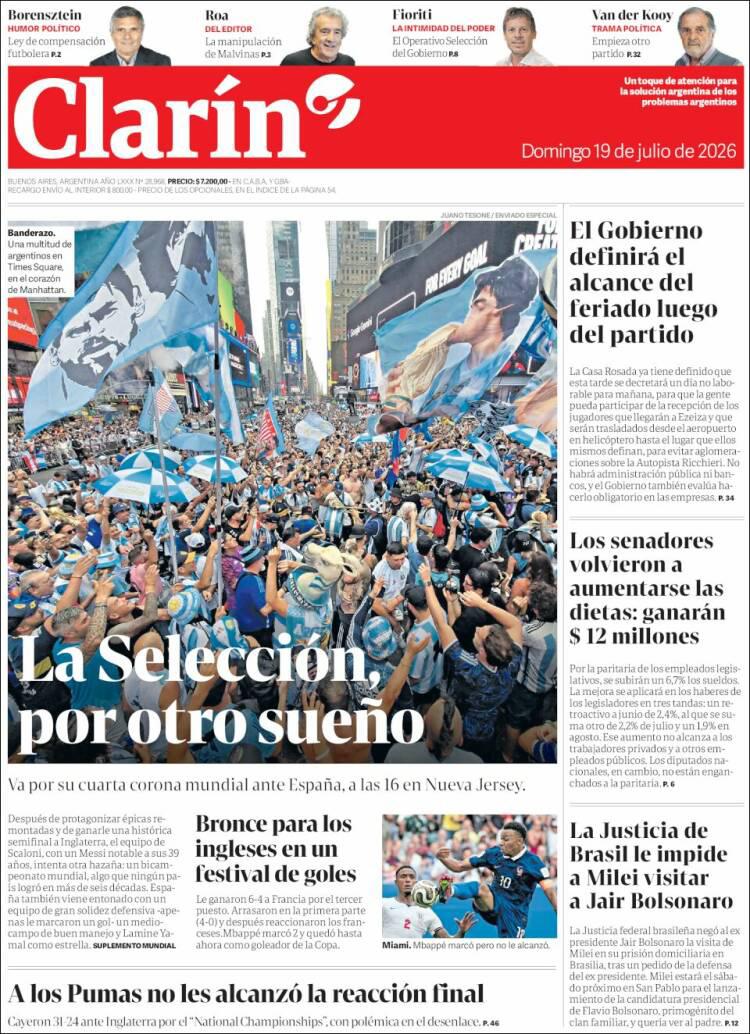 No tiene equipo; el último baile de Messi: prensa previo a la final del Mundial