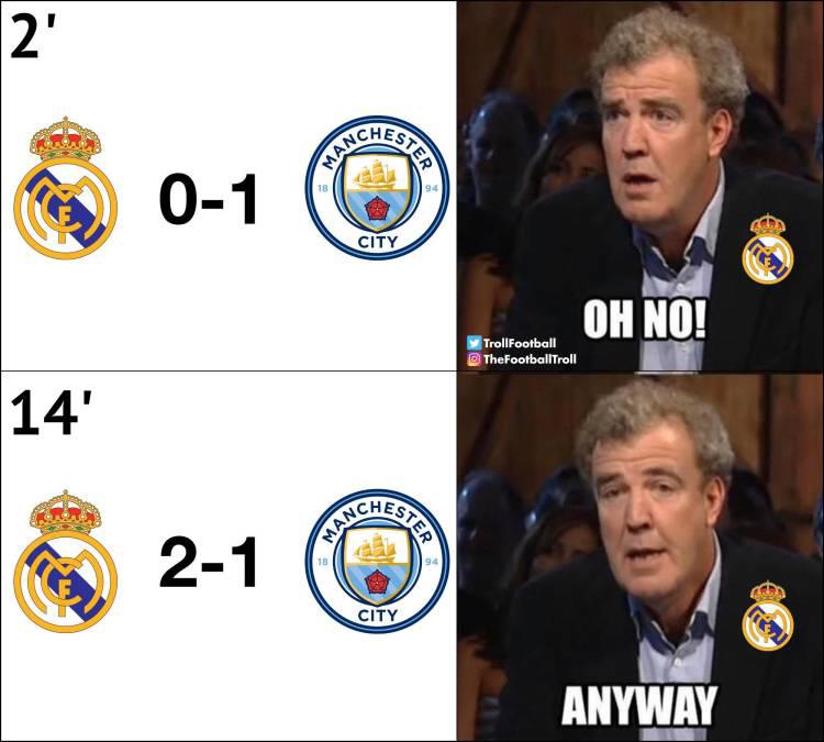 Haaland, señalado con memes tras no anotar en el partidazo Real Madrid - City en Champions League