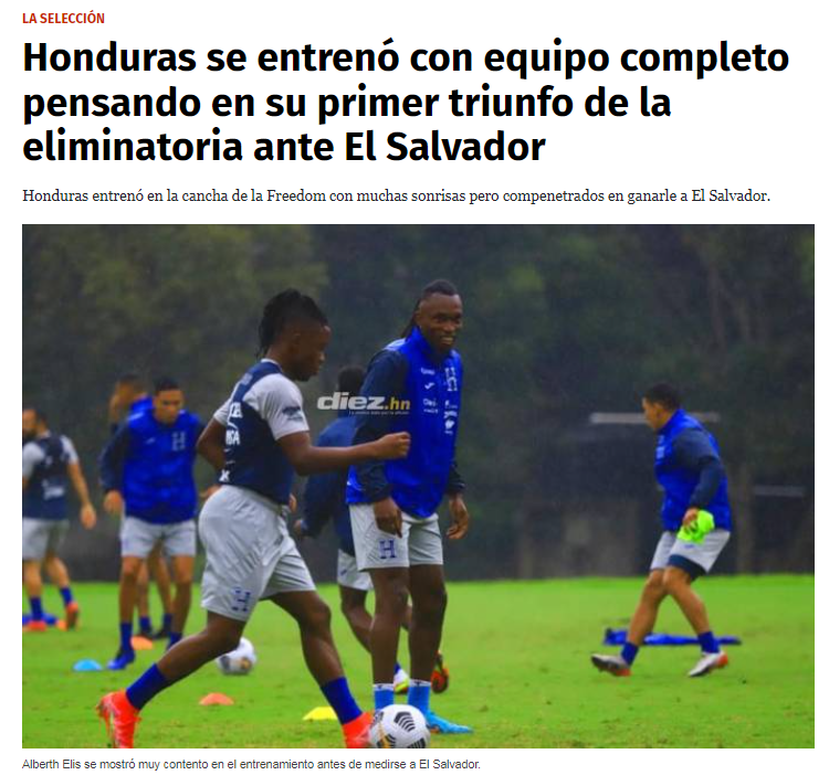La bestia negra que habita en el sótano: lo que dice la prensa previo al Honduras-El Salvador que se jugará en el Olímpico