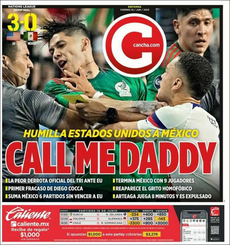 “Tridículo” y “Terrible, un desastre”: Faitelson y prensa mexicana explotan por el papelón contra Estados Unidos en la Liga de Naciones Concacaf