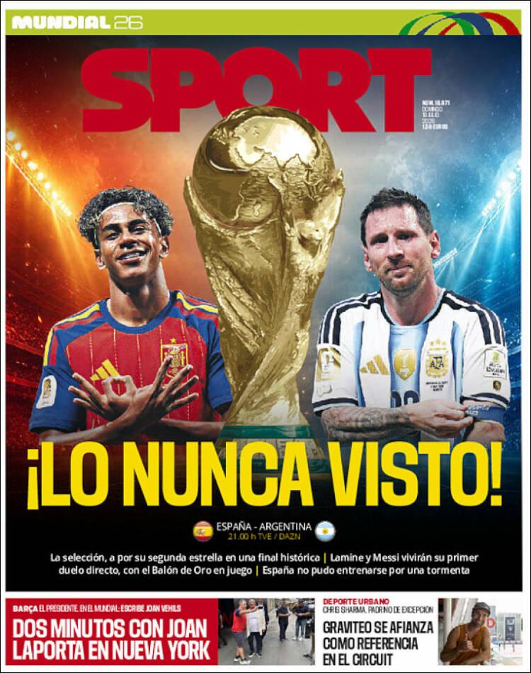 No tiene equipo; el último baile de Messi: prensa previo a la final del Mundial