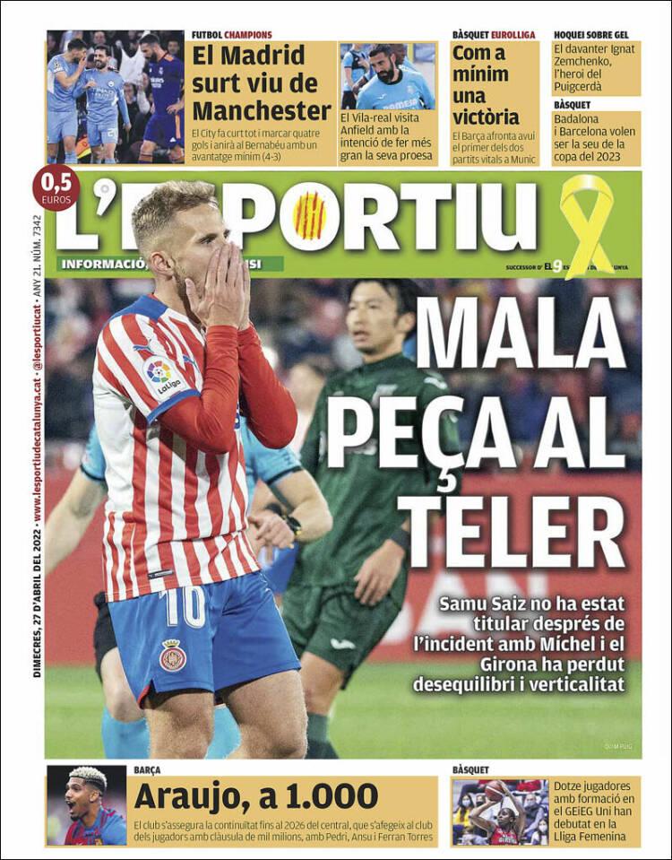 Las portadas que dejó el partidazo entre Manchester City y Real Madrid: “Milagro” y “sale vivo”