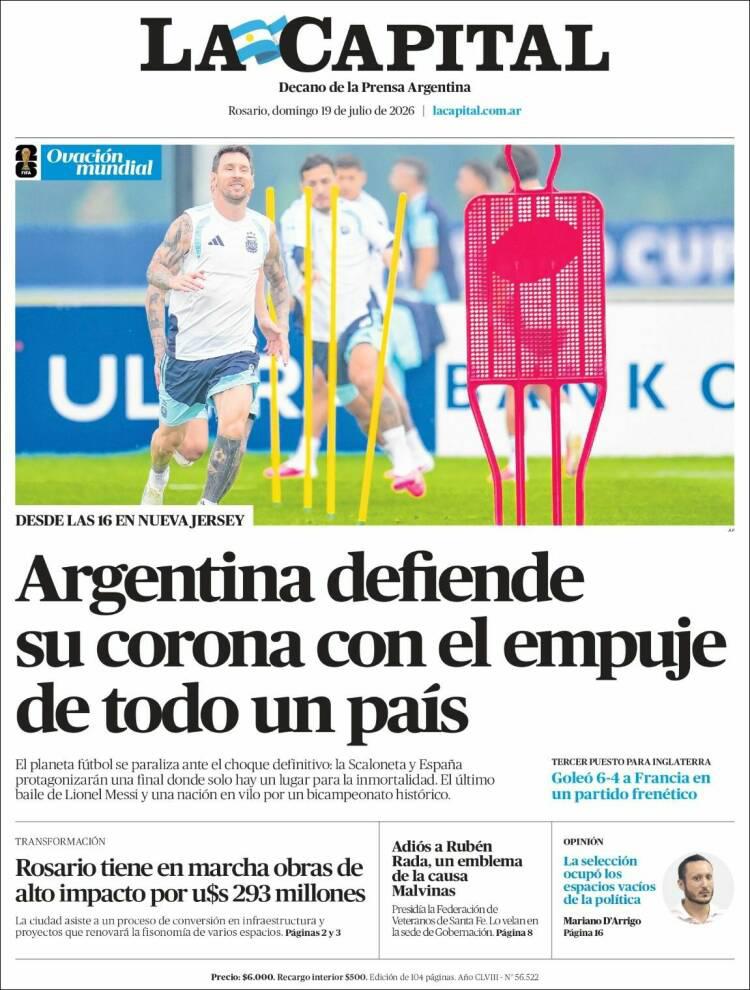 No tiene equipo; el último baile de Messi: prensa previo a la final del Mundial
