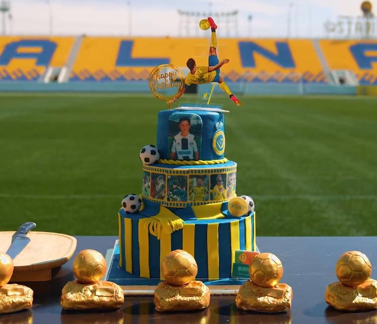Al Nassr le celebra a Cristiano Ronaldo su cumpleaños 40: la fiesta que se vivió en el club