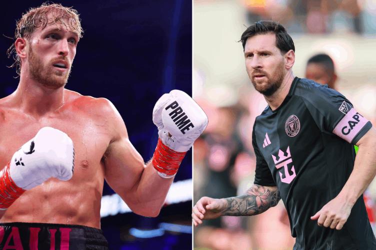 “Te veo en el ring, hermano”: Logan Paul apuntó contra Messi y lo desafía a una pelea por este insólito motivo