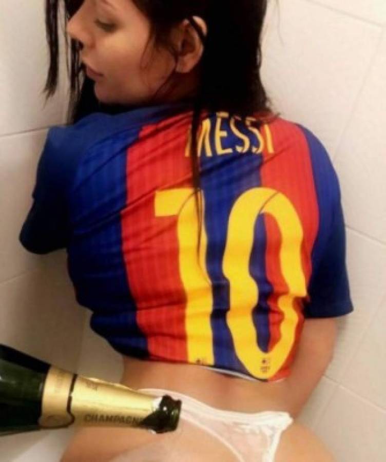 Miss BumBum lanza campaña para que Messi renueve con Barcelona