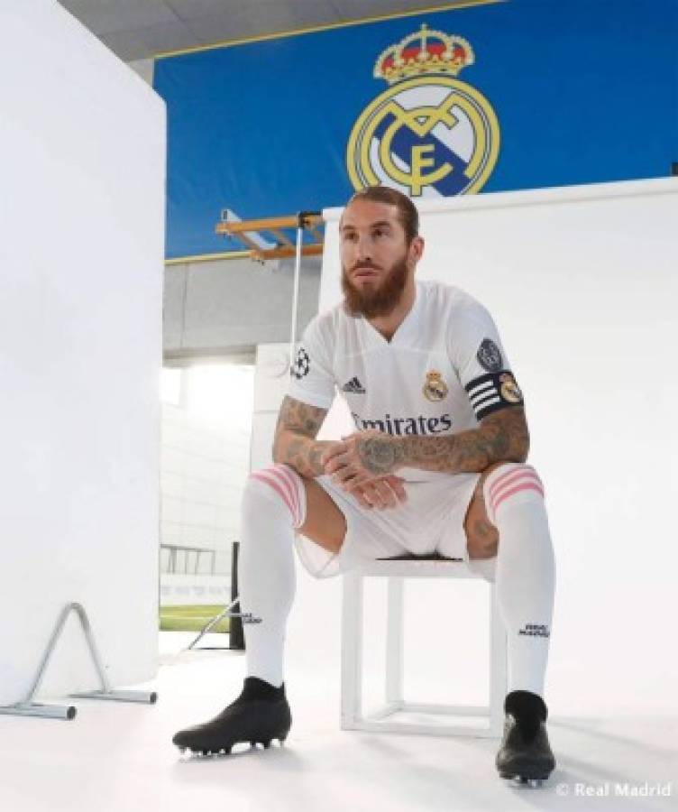 Ramos y Florentino se ríen de Marcelo, Hazard más delgado: Real Madrid y las fotos oficiales para la temporada 2020/21