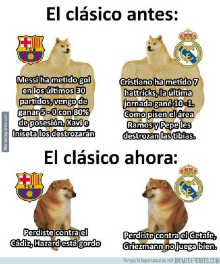 Los memes destruyen al VAR y al Barcelona tras perder en el clásico ante el Real Madrid