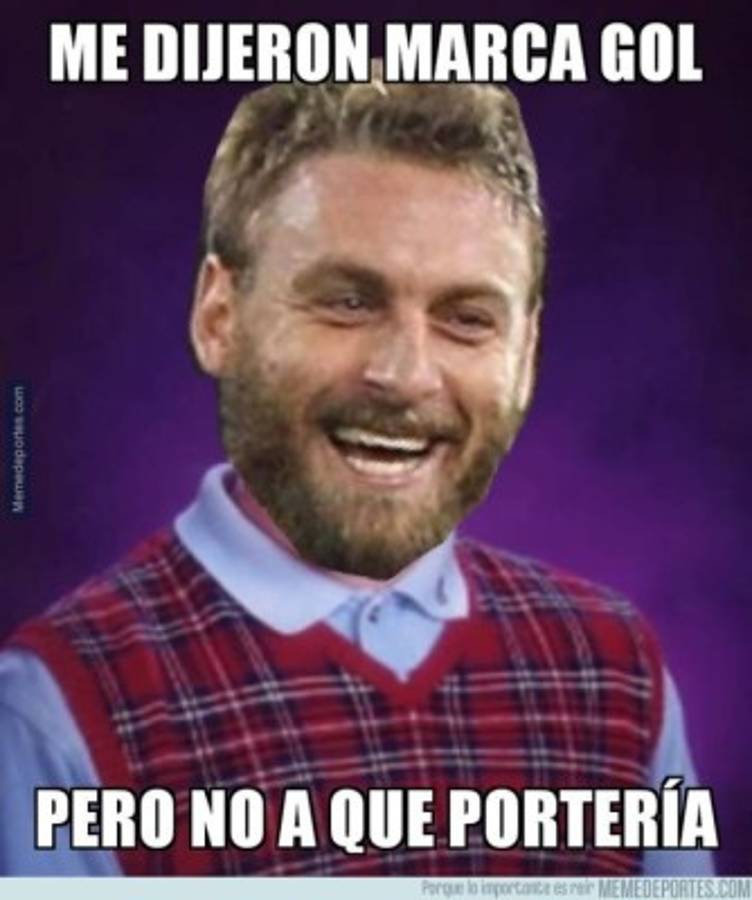 Los memes que nos dejó el Barcelona-Roma ¿qué pasa con Messi?