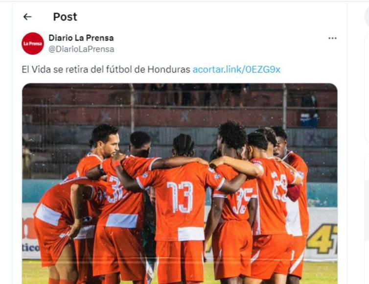 Conmoción por desaparición del CDS Vida: la prensa deportiva de Honduras señala al culpable y lo que pasará