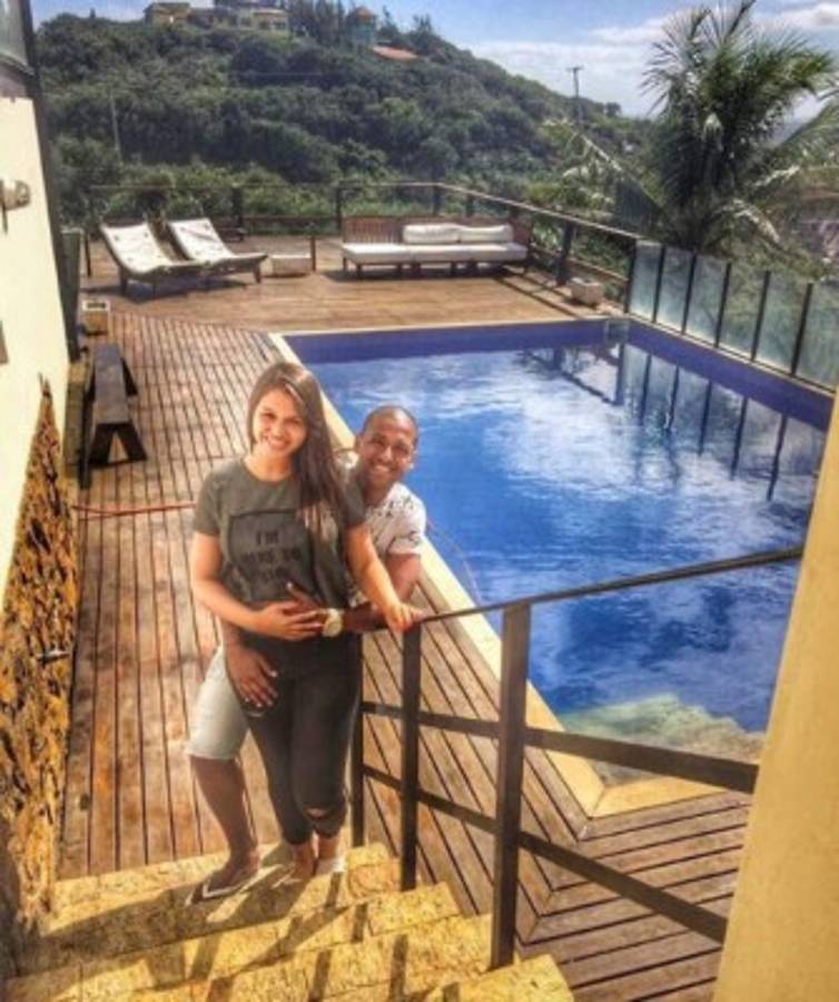 Ohrane, la brasileña infartante que conquistó a Leandro Motta, jugador de Olimpia