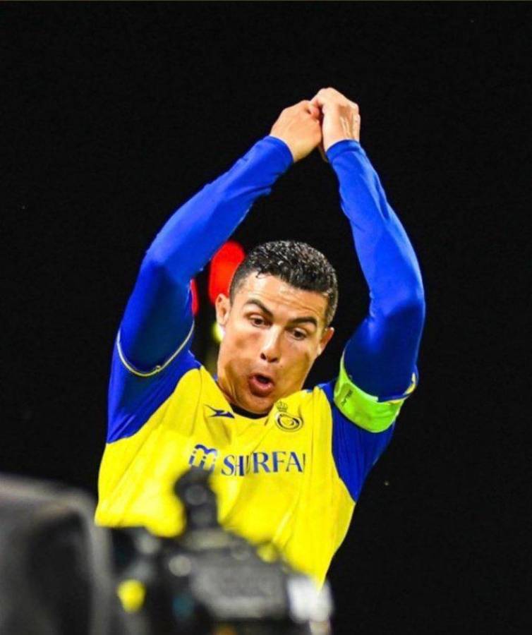 Así disfrutó Cristiano Ronaldo su póker con el Al Nassr ¿Y dónde estaba Georgina mientras CR7 marcaba?